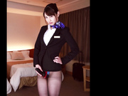 [MANE-003] 卯水咲流潜入和男人们一起享受的私人S游戏现场 - 1of5