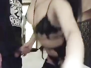 【喷血推荐】高颜值甜美TS刘卡思被老公大鸡巴干性感臀部 啊啊..还可以插深一点屁眼 深点爸爸 啊啊哦！射好多啊