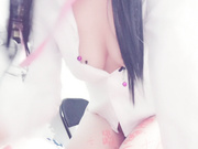 最新2019极品爆乳女神『私人玩物』会员定制版-粉色电动棒淫浪穴 肉丝+脚环+乳夹+娇喘 高清960P原版无水印