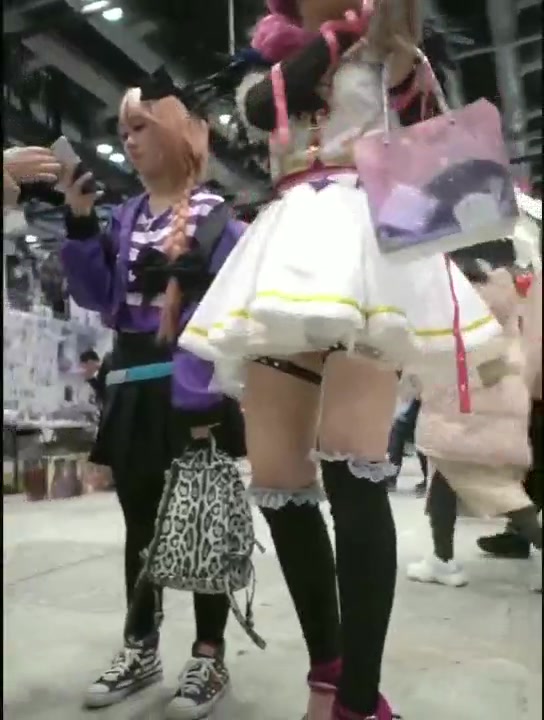 cosplay会场偷拍2