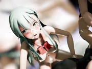 [MMD] Cakeface (Suzuya, Prinz Eugen)