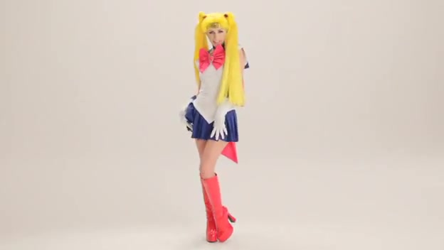 绝色美女卡通包装