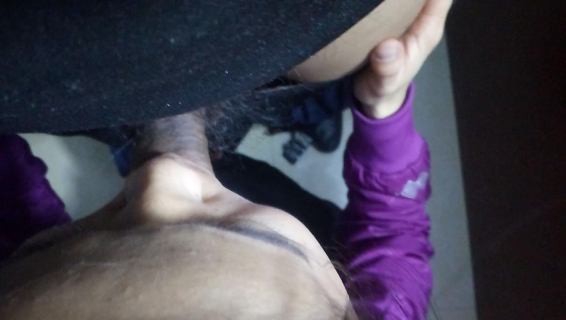 我和老婆在饭店卫生间