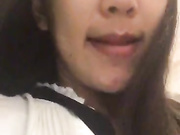 騷女勾引模特公司高层的自拍