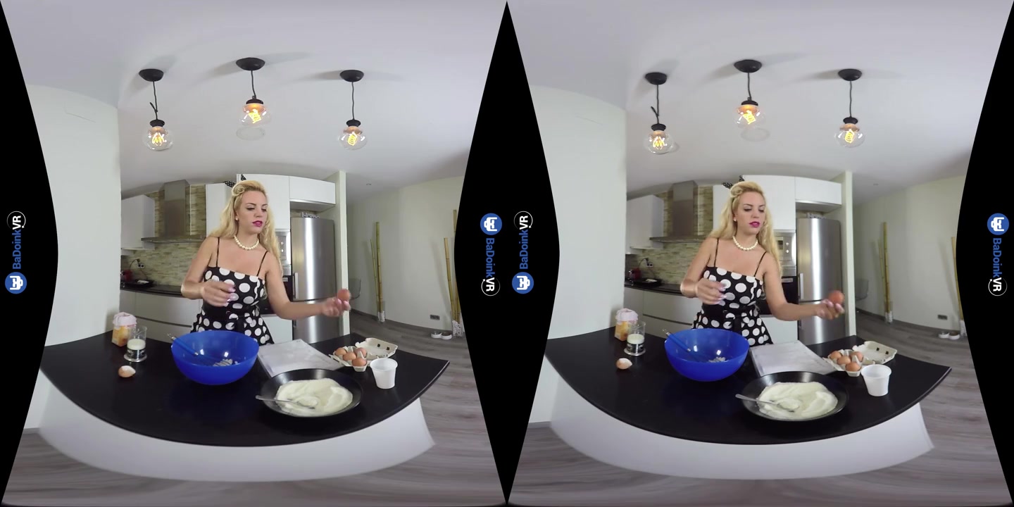 BaDoink VR BBW Maid with Big Ass and Stockings Hardcore POV