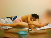 美容院良家兼职小姐，回家啪