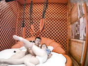 情趣酒店饥渴剩女色诱騎乘小胖哥，真骚啊