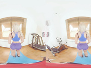 Curvy sister fucks older brother after gym