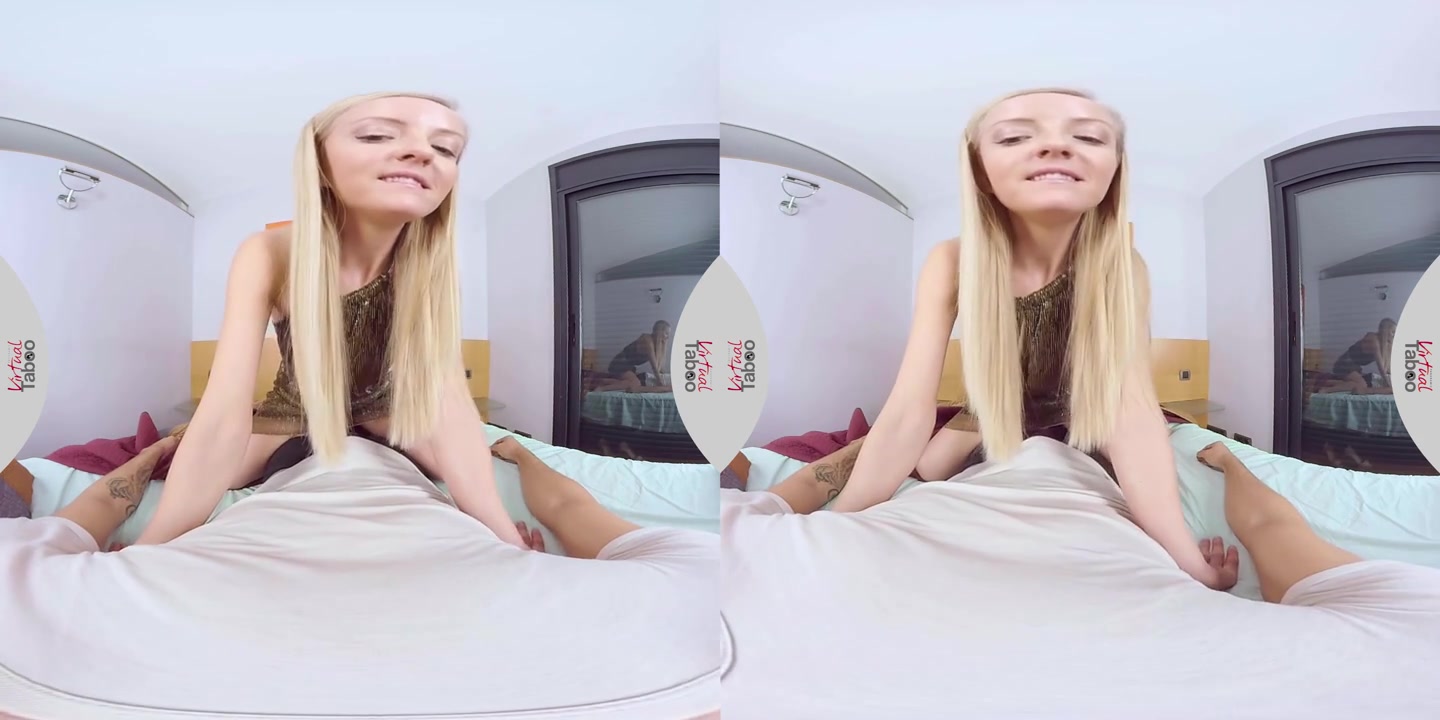 Nasty step sister seduce lucky step brother in his bed