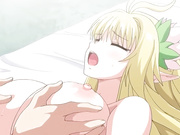 【熟肉】OVA ようこそ！ スケベエルフの森へ ＃1 救世主様、村中のエルフをませてください