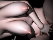 抖m百合在抖s前用链珠跳蛋自慰流尿DEMONIAC 3D